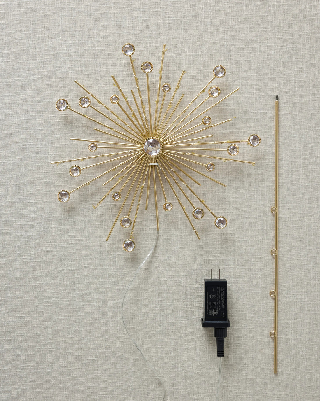 Cimiers de sapin Bouquet d’étoiles lumineux